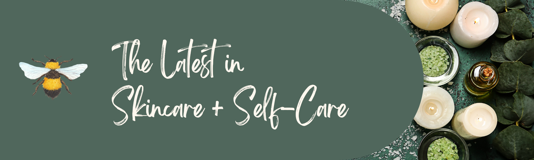 The Latest in Skincare and Self-Care banner